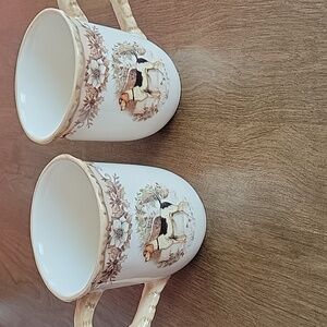 Cracker Barrel Woodland Mugs by Susan Winget